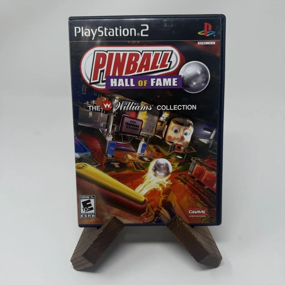 Pinball Hall Of Fame Williams Collection PlayStation 2 PS2 CIB E10+ Crave NTSC
